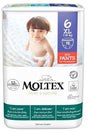 Braguita-Pañal Pure & Nature Talla 6 XL · Moltex · 18 unidades