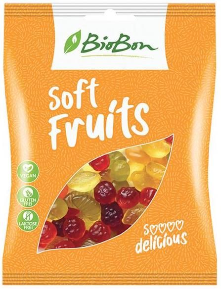 Caramelos de Goma Sabor Frutas · BioBon · 100 gramos