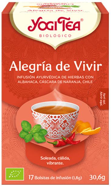 Alegría de Vivir · Yogi Tea · 17 filtros