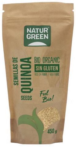 Quinoa en Grano Bio · Naturgreen · 450 gramos