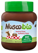 Crema de Chocolate con Avellanas · Nuscobio · 400 gramos