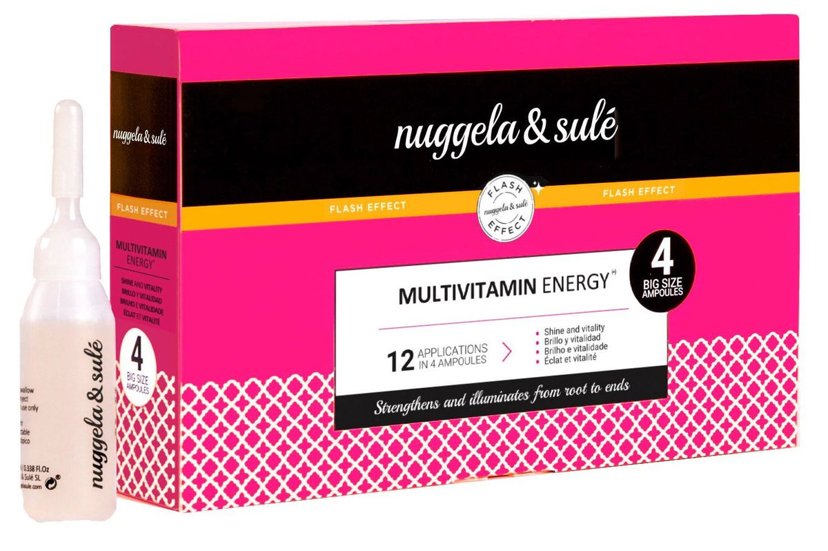 Pack Multivitamin Energy Ampollas · Nuggela & Sule · 4x10 ml