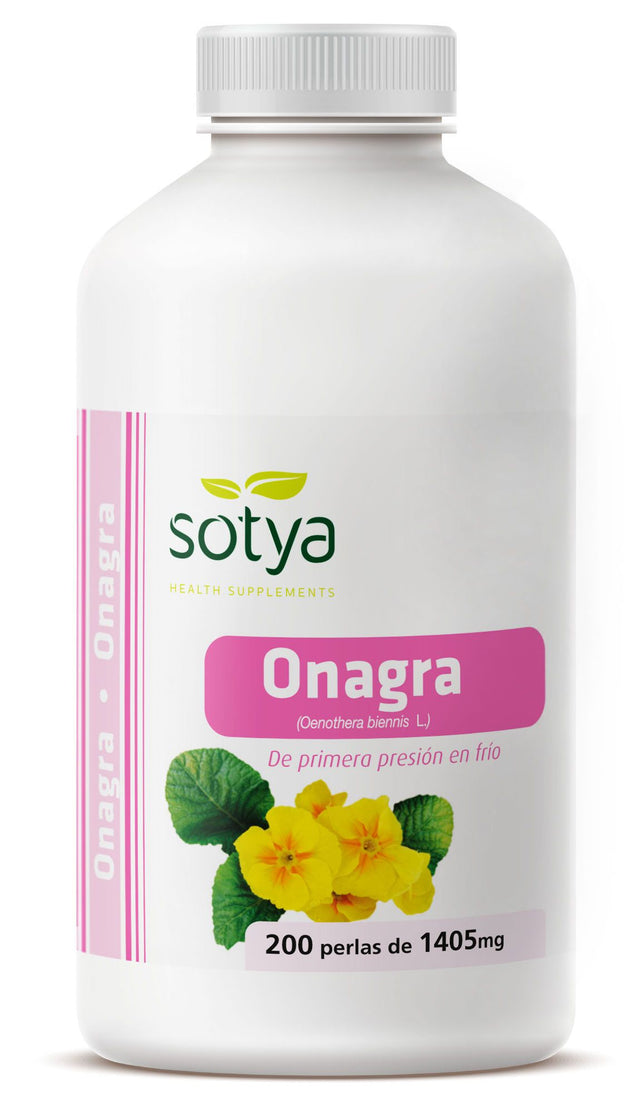 Aceite de Onagra 1.000 mg · Sotya · 200 perlas