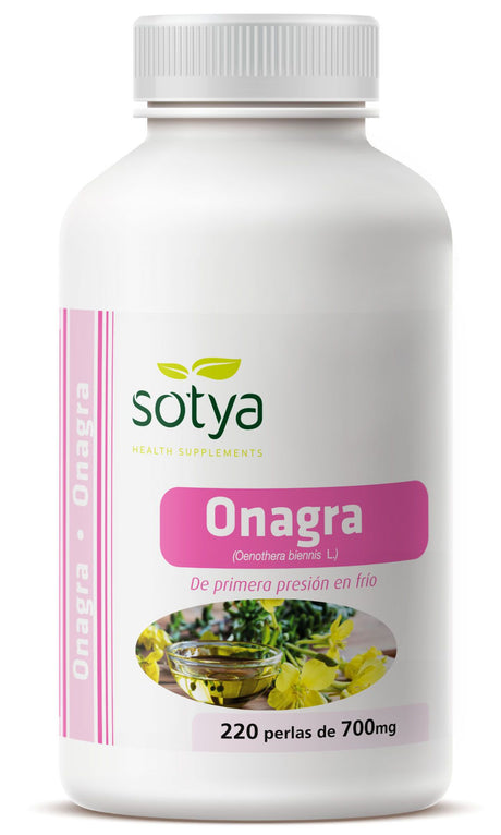 Aceite de Onagra 500 mg · Sotya · 220 perlas