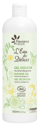 Gel de Ducha Verbena y Bergamota · Fleurance Nature · 500 ml