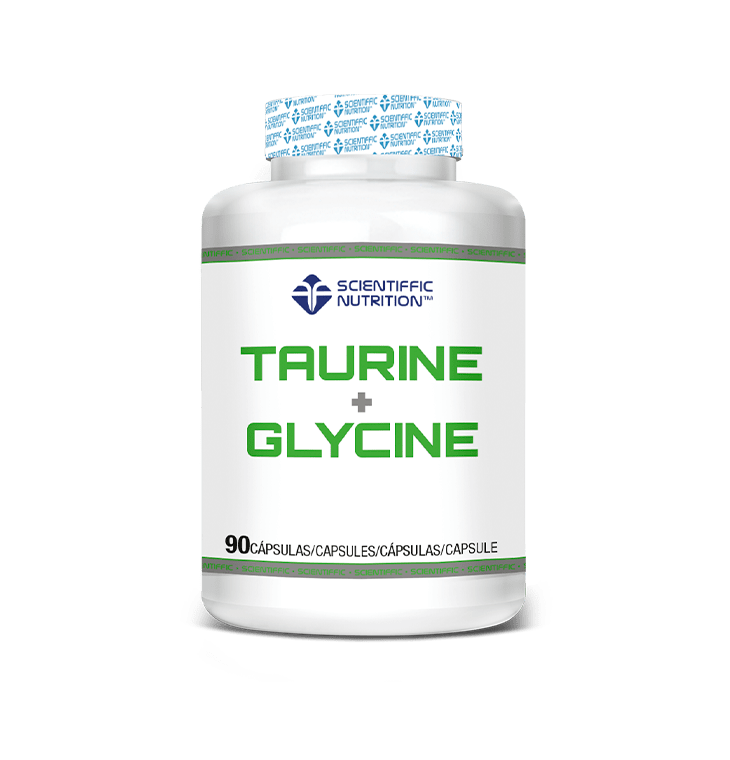 Taurine + Glycine · Scientiffic Nutrition · 90 cápsulas