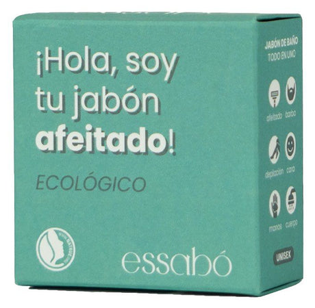 Pastilla de Jabón para Afeitado · Essabó · 120 gramos