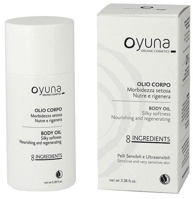 Aceite Corporal Sedoso · Oyuna · 100 ml