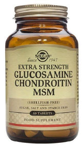 Glucosamina, Condroitina y MSM · Solgar · 60 comprimidos