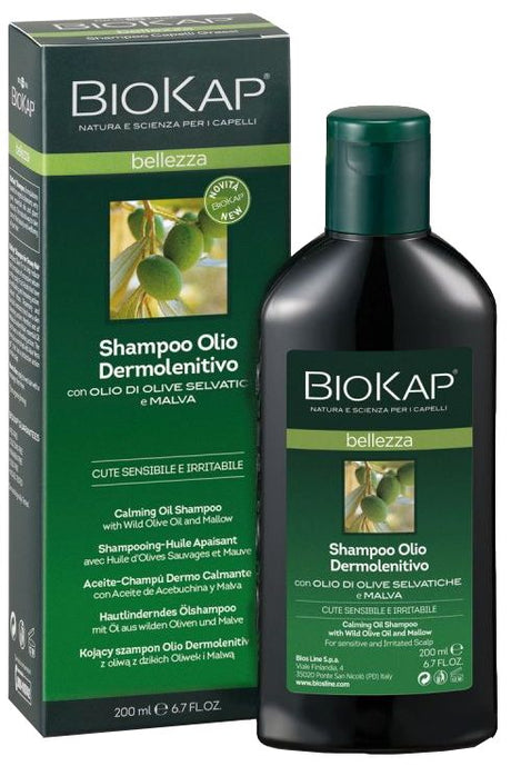 Champú Aceite Dermo Calmante · Biokap · 200 ml