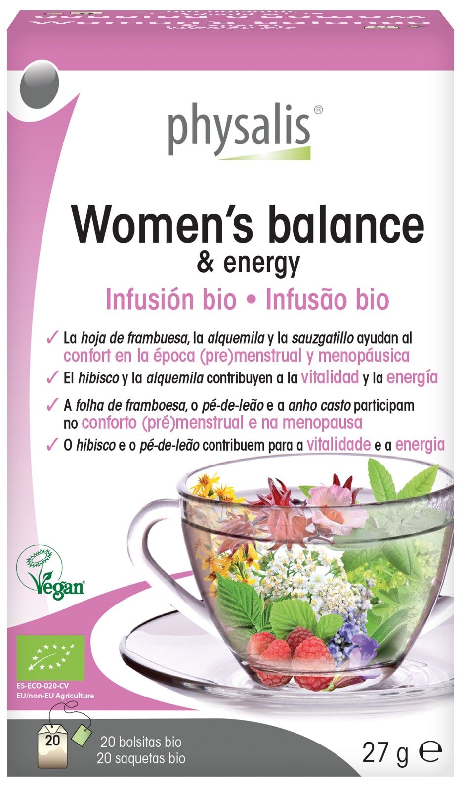 Women's Balance · Physalis · 20 filtros