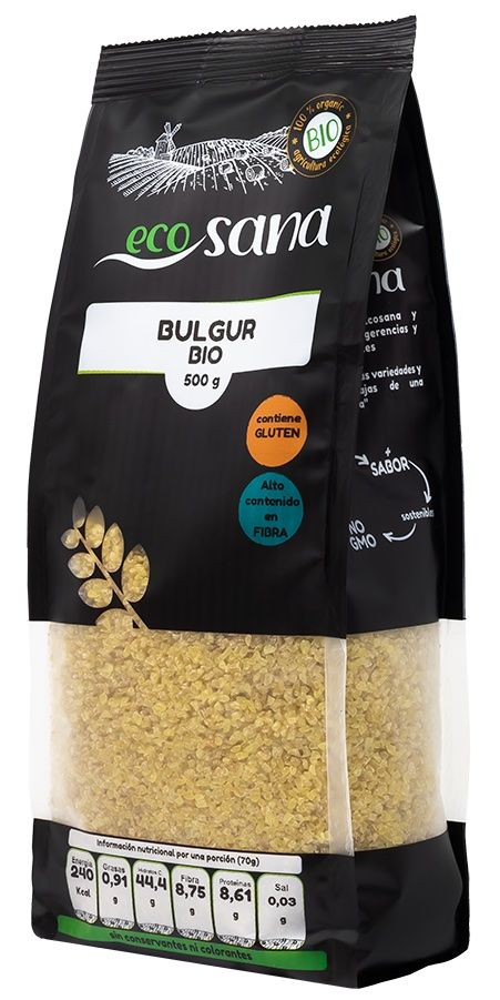 Bulgur en Grano Bio · Ecosana · 500 gramos