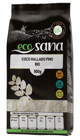 Coco Rallado Fino Bio · Ecosana · 150 gramos