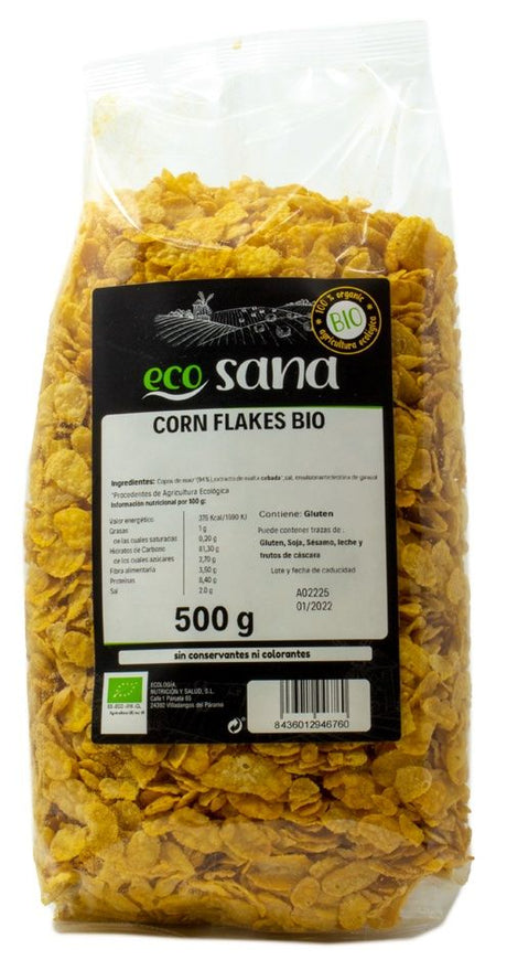 Corn Flakes Bio · Ecosana · 500 gramos
