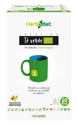 Herbodiet Té Verde Eco · Nova Diet · 20 filtros