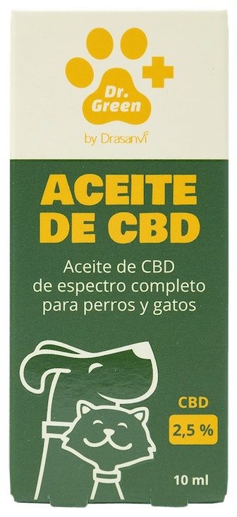 Aceite de CBD 2,5% · Dr Green · 10 ml