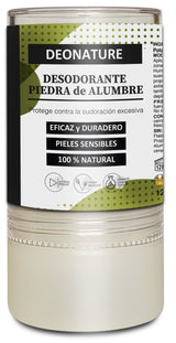 Desodorante Piedra de Alumbre · Sanon · 120 gramos