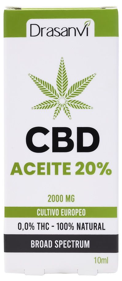 Aceite CBD Broad Spectrum 20% · Drasanvi · 10 ml