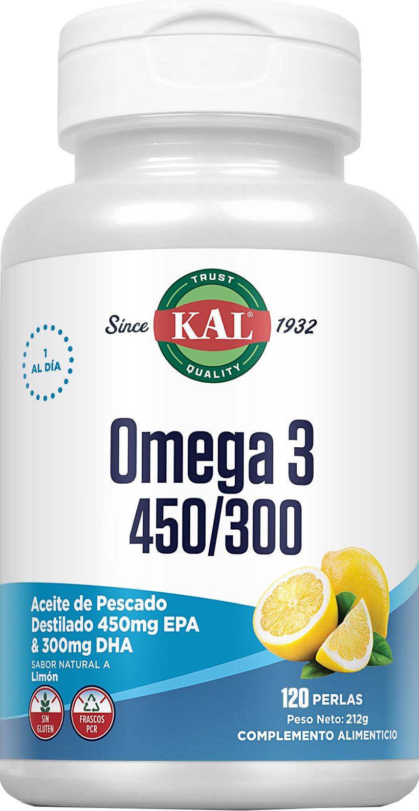 Omega 3 450/300 · KAL · 120 perlas