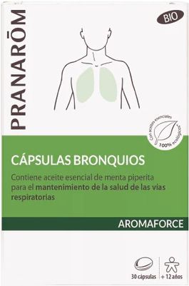 Cápsulas Bronquios Bio · Pranarom · 30 cápsulas