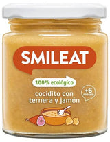 Tarrito de Cocidito con Ternera y Jamón · Smileat · 230 gramos