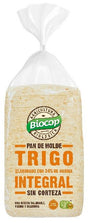 Pan de Molde Sin Corteza de Trigo Integral · Biocop · 300 gramos