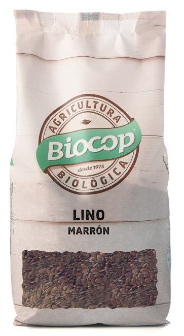 Semillas de Lino Marrón Bio · Biocop · 500 gramos