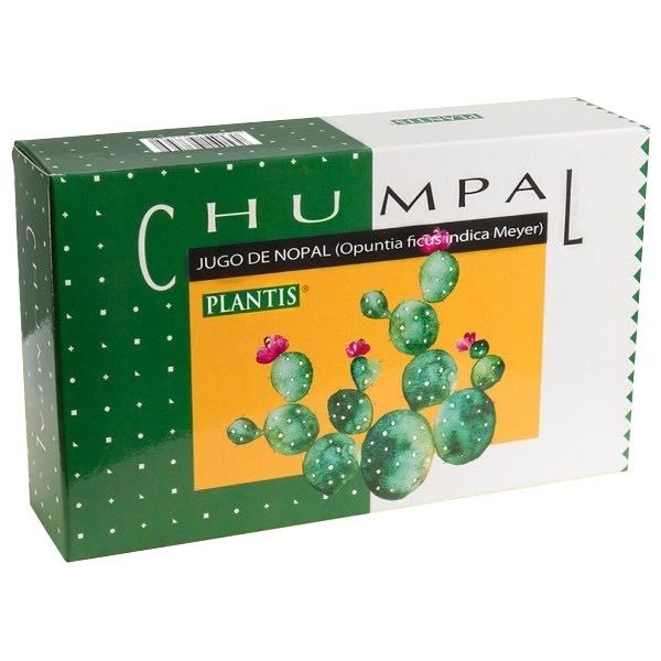 Jugo de Nopal · Plantis · 20 ampollas