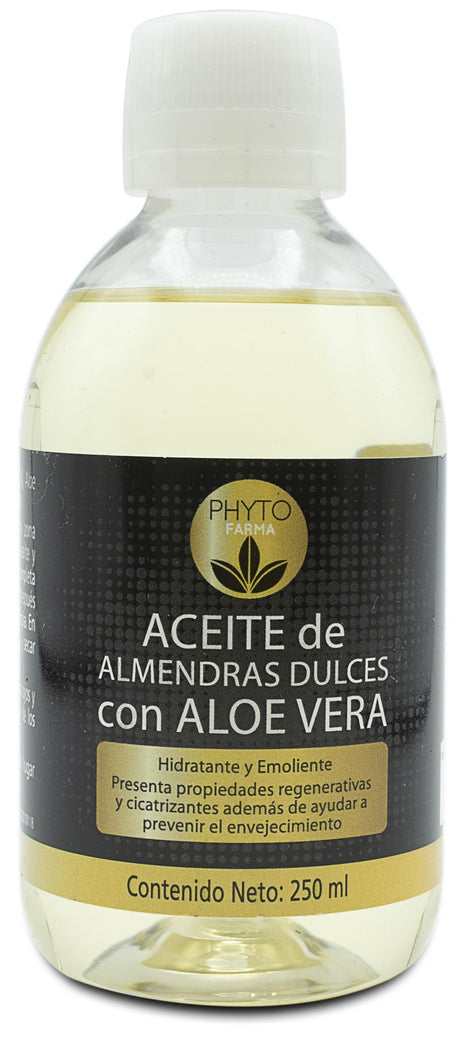 Aceite De Almendras con Aloe Vera · Phytofarma · 250 ml