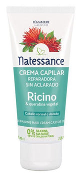 Crema Capilar Reparadora Ricino · Natessance · 100 ml