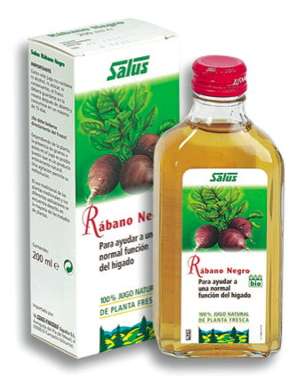 Jugo de Rábano Negro Bio · Salus · 200 ml