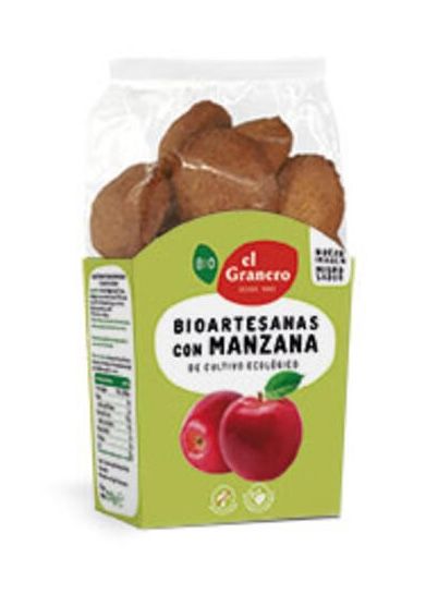 Galletas Artesanas con Manzana · El Granero Integral · 250 gramos