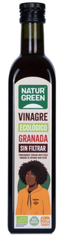 Vinagre de Granada Sin Filtrar Bio · Naturgreen · 250 ml