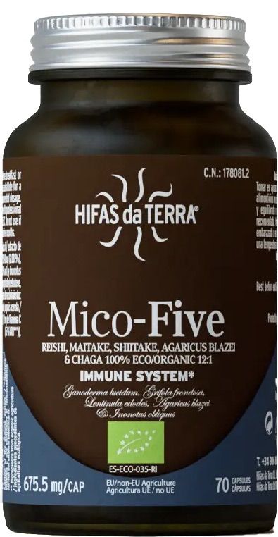 Mico-Five · Hifas Da Terra · 70 cápsulas