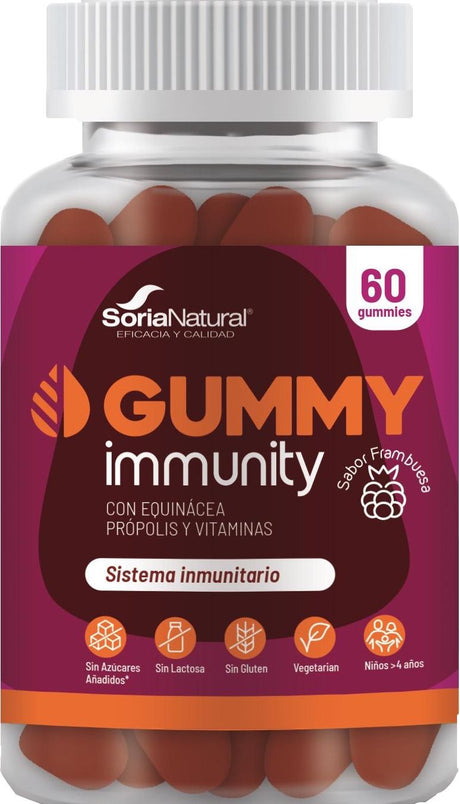 Gummy Immunity · Soria Natural · 60 gominolas