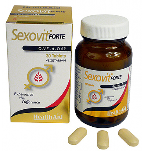 Sexovit Forte · Health Aid · 30 comprimidos