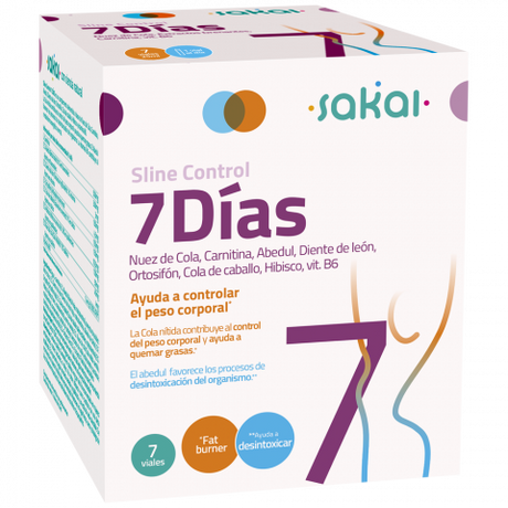 Sline Control 7 Días · Sakai · 7 Viales de 25 ml