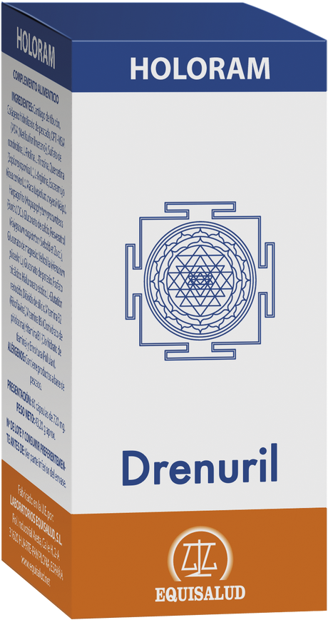 Holoram Drenuril · Equisalud · 60 cápsulas