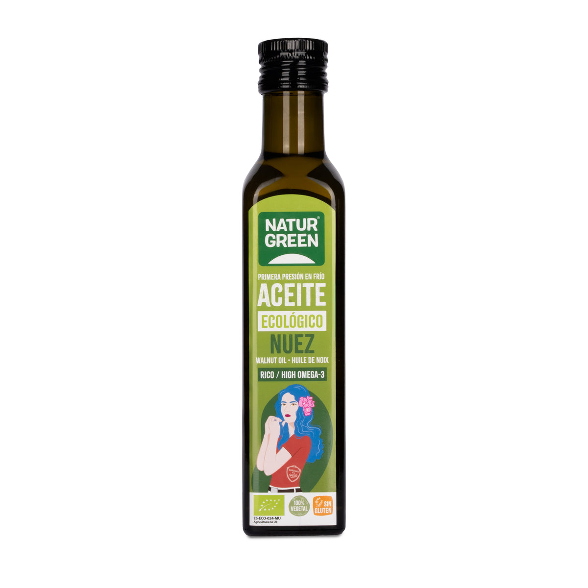 Aceite de Nuez Bio · Naturgreen · 250 ml [Caducidad 01/2027]