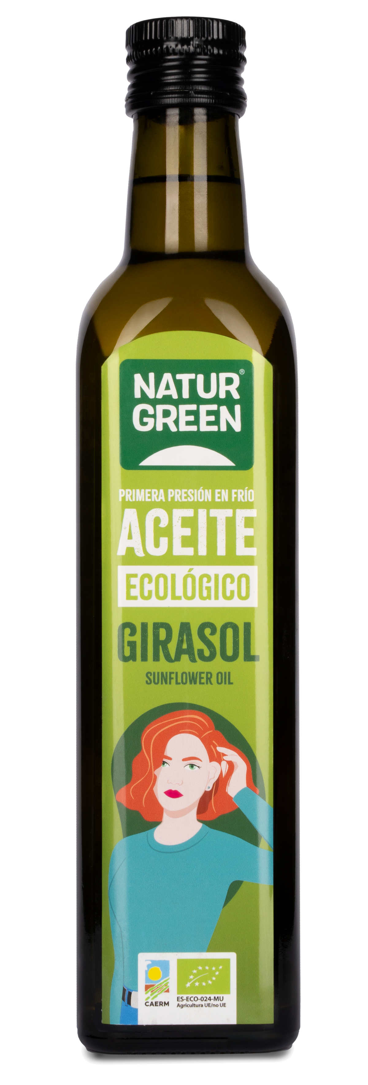 Aceite de Girasol Bio · Naturgreen · 500 ml