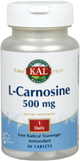 L-Carnosine 500 mg · KAL · 30 comprimidos