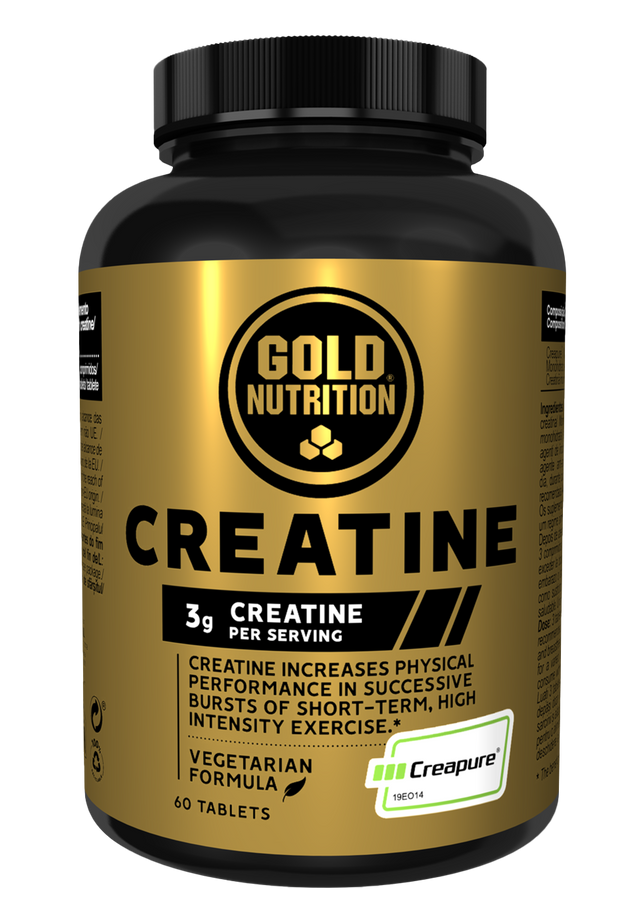 Creatine 1000 mg · Gold Nutrition · 60 cápsulas