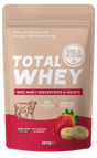 Total Whey Fresa-Plátano · Gold Nutrition · 260 gramos