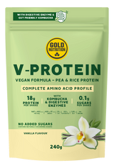 V-Protein Vanilla · Gold Nutrition · 240 gramos