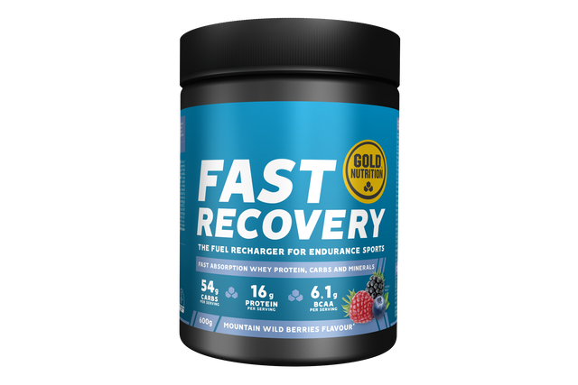 Fast Recovery Frutos del Bosque · Gold Nutrition · 600 gramos