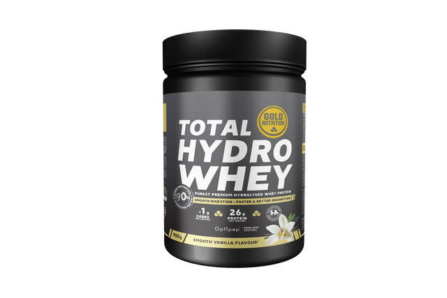 Total Hydro Whey Vainilla · Gold Nutrition · 900 gramos