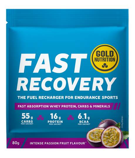 Fast Recovery Maracuyá Sachet · Gold Nutrition · 80 gramos