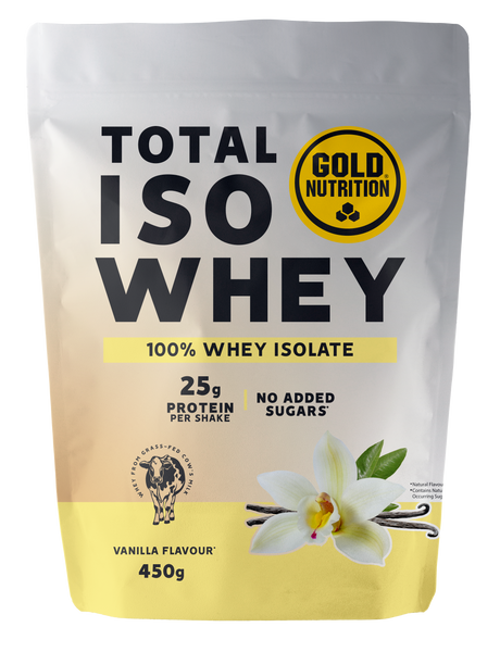 Total Iso Whey Vainilla · Gold Nutrition · 450 gramos
