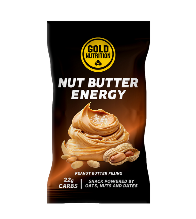 Nut Butter Energy Snack Crema de Cacahuete · Gold Nutrition · 40 gramos