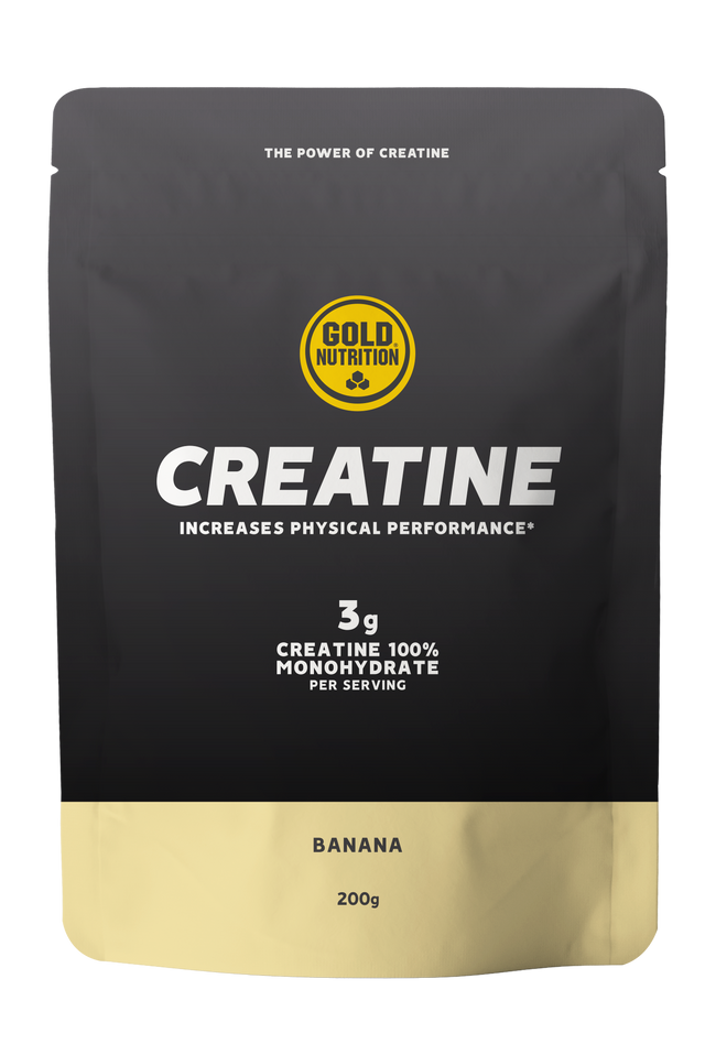 Creatine Monohydrate Plátano · Gold Nutrition · 200 gramos